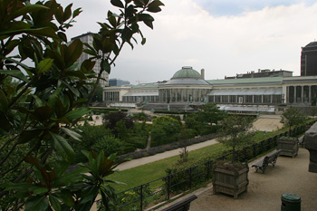 Jardín botánico, Bruselas, Bélgica