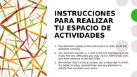 INSTRUCCIONES T5