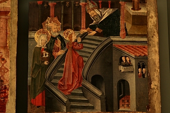 Retablo de Santa Ana. Presentación de María en el templo