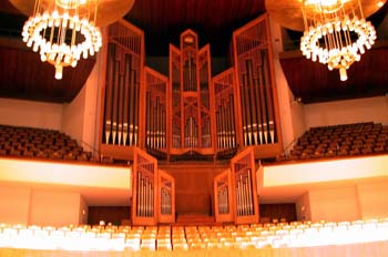 órgano en sala sinfónica