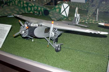 Maqueta del avión 