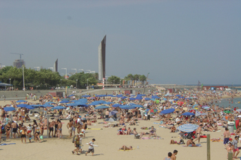 Playa de la Barceloneta, Barcelona