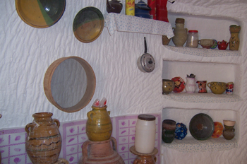 Cocina en cueva, Matmata