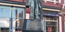 Escultura de Gassy Jack en Gastown, Vancouver