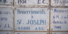 Placas de agradecimiento, Catedral, Túnez