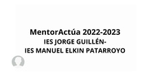 Mentor Actua 23 IES Jorge Guillén