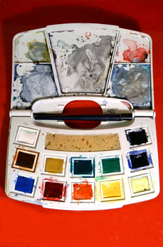 Estuche de acuarelas
