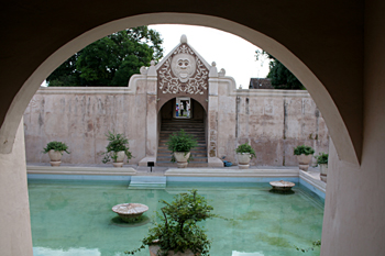 Castillo de agua, Kraton, Jogyakarta, Indonesia