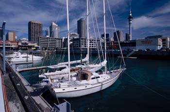 Puerto de Auckland, Nueva Zelanda