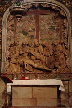 Capilla de Mondragón, Catedral de Santiago de Compostela, La Cor