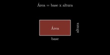 Ejemplo álgebra área del rectángulo
