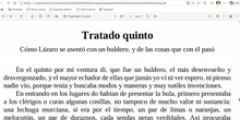 Lengua I Lectura comentada del Lazarillo de Tormes 9 - Tratado quinto