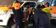 Quinto con los equipos de emergencias de las Rozas_CEIP FDLR_Las Rozas 3