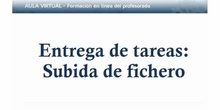 Entrega de tarea: Subida de ficheros
