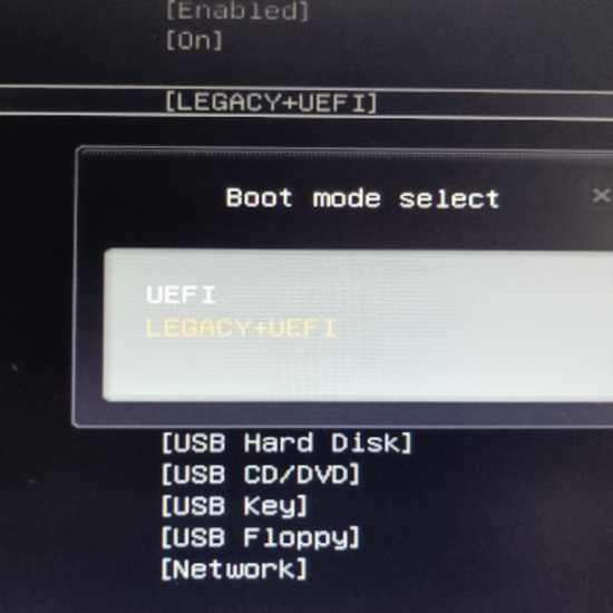 UEFI legado