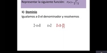 Representación de funciones algebraicas