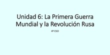6.1. Europa antes de la Guerra Mundial