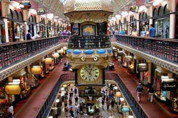 Sydney: centro comercial Reina Victoria, Australia