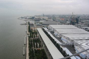 Vista del Parque de las Naciones desde la Torre Vasco de Gama, L