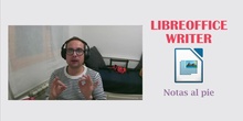 LibreOffice Writer - Notas al pie