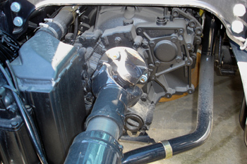 Vehículos industriales. Junta cardan de salida de cambio