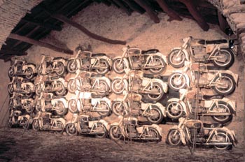 Obra El fin de Parzival, de Wolf Vostell - Malpartida de Cáceres