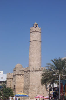 Torre, medina fortificada, Sousse, Túnez