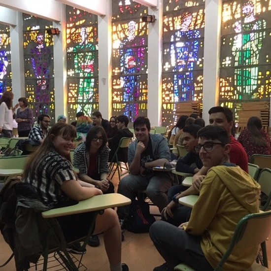 Visita al instituto de alumnos del instituto de secundaria 'Gimnasium Kalundborg' de Dinamarca 1