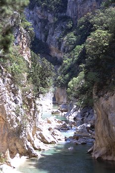 Vista del Barranco de la Peonera, Huesca