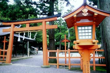 Entrada tradicional a un templo budista