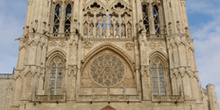 Fachada principal de la Catedral de Burgos