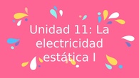 La electricidad estática