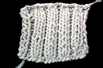 Tricot canalé