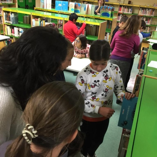 2019_Quinto B visita la biblioteca municipal_CEIP FDLR_Las Rozas 3