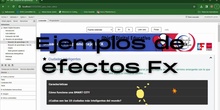 Efectos Fx con eXeLearning - Ejemplos