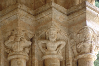 Capiteles de la Catedral de Ciudad Rodrigo, Salamanca, Castilla