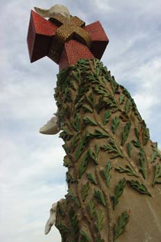 Detalle del palomar, Sagrada Familia, Barcelona