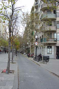 Avenida Gaudí, Barcelona