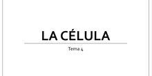 Tema 4-Célula procariota y célula eucariota