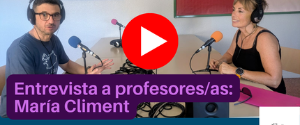 Entrevista a profesores/as: María Climent