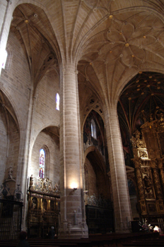 Columnas, Catedral de Logroño