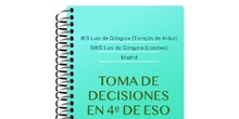 Cuaderno de toma de decisiones para alumnos de 4º de ESO