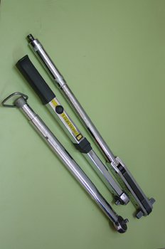 Llave dinamométrica regulable, tipo click