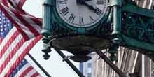Reloj del edificio Marshall Fields, Chicago, Estados Unidos