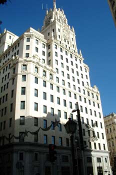 Edificio de Telefónica en Gran Vía, Madrid