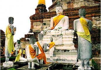 Budas decorados, Tailandia
