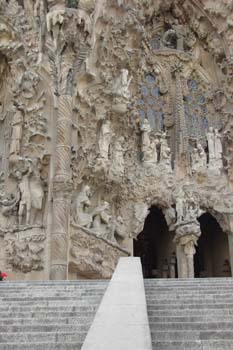 Fachada de la Natividad, Sagrada Familia, Barcelona