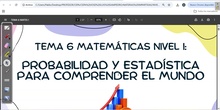 VIDEO 1 TEMA 6 MATEMÁTICAS I