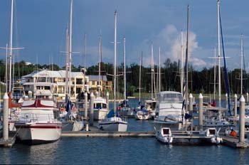 Embarcadero en Darwin, Australia