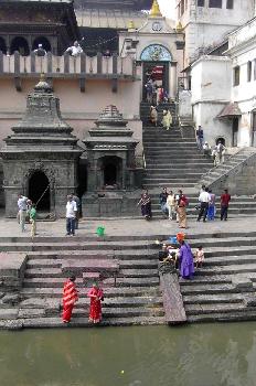 La ciudad de los muertos: Templo Pashupatinath, Katmandú, Nepal